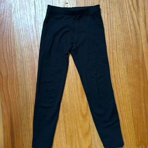 Black pair of leggings girls size 6x